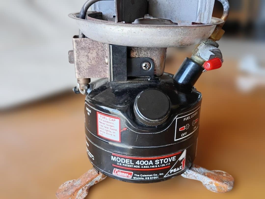 バーベキュー・調理用品 Coleman Peak1 Stove Model 400A