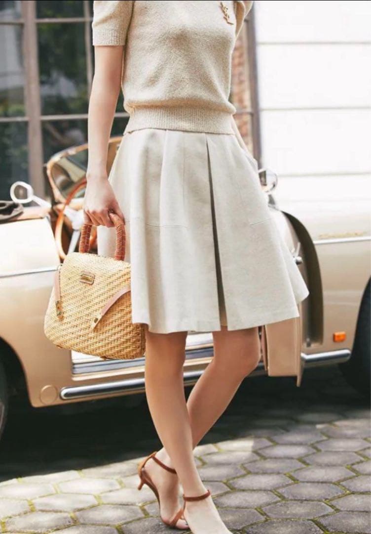 seventen by miho kawahito ハイウエストフレアキュロット