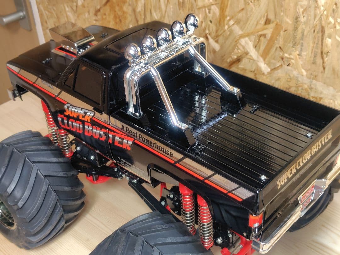 タミヤ スーパークラッドバスター ブラックエディション パール塗装済み 完成品