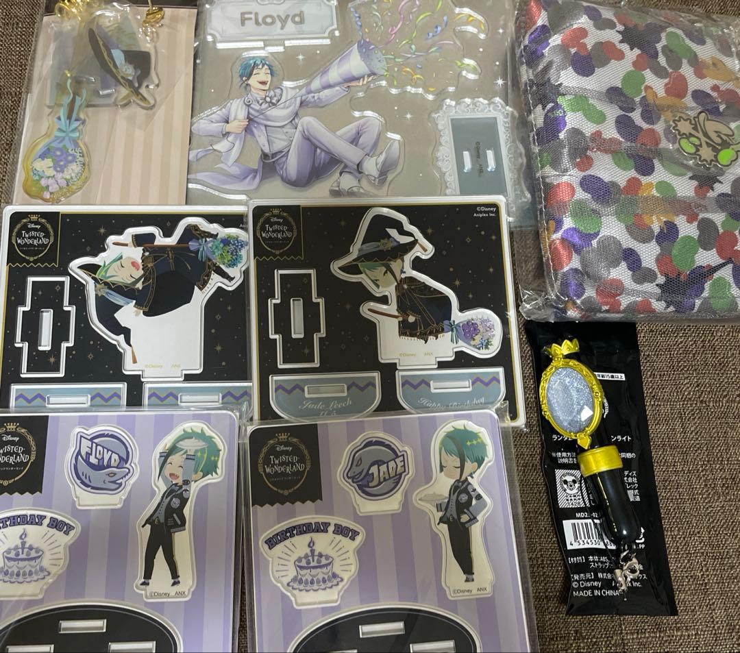 ツイステ オクタヴィネル フロイド ジェイド ミニ アクリルスタンド セット