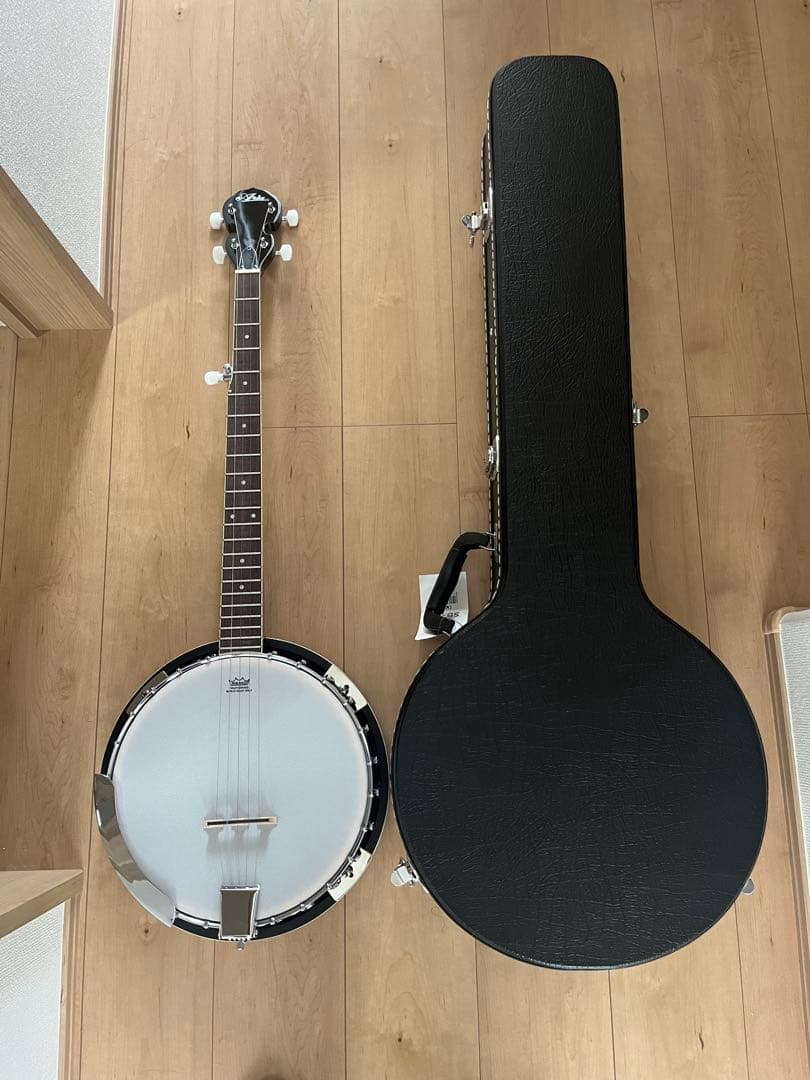 5弦バンジョー ハードケース付き