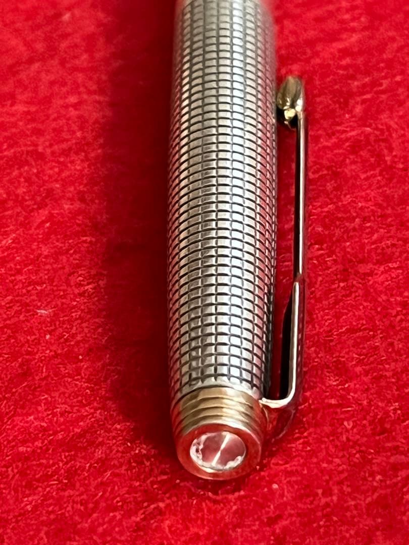 ［純銀製］パーカー75ボールペン シズレ スターリングシルバー ❗️リフィル新品‼️