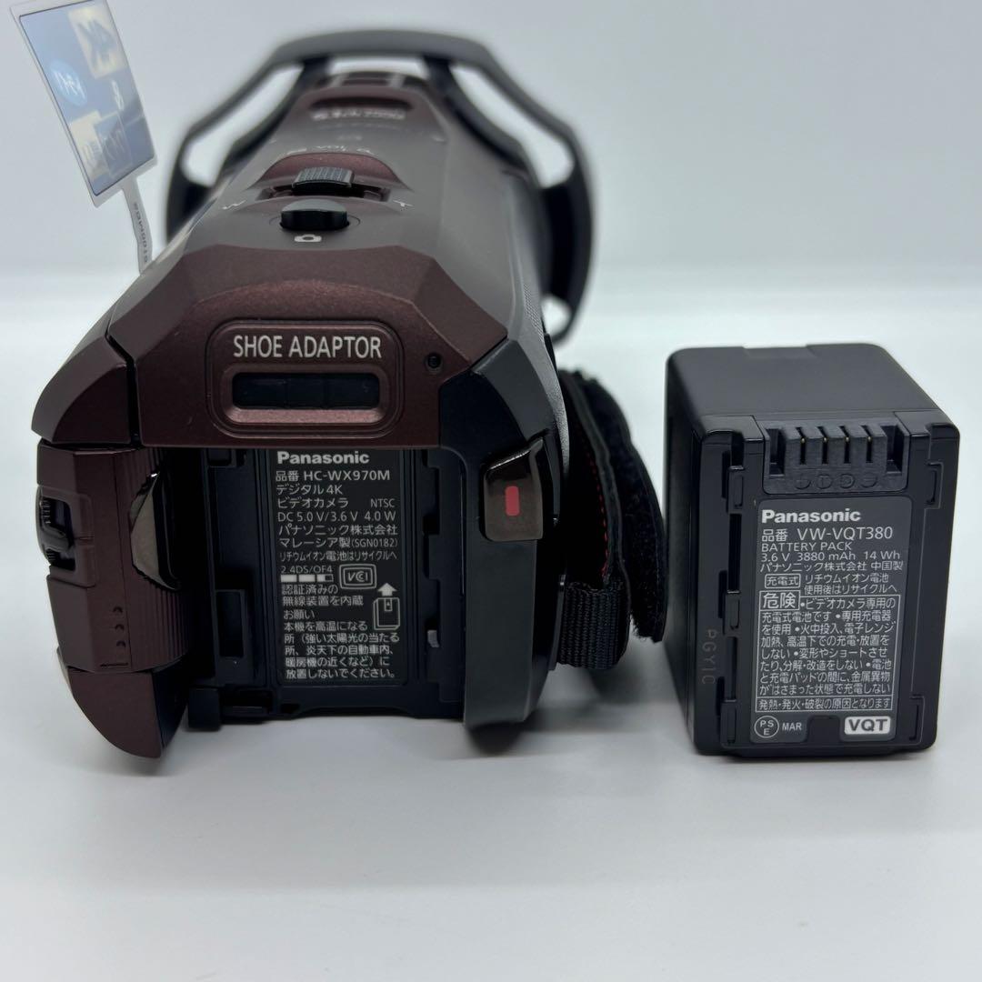 Panasonic　デジタル4Kビデオカメラ　HC-WX970M