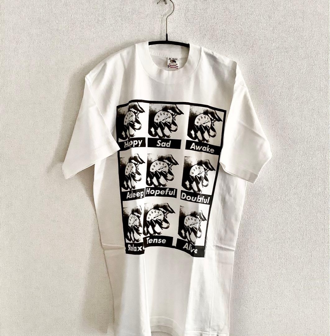 バーバラ・クルーガーTシャツ　未使用　希少　90‘s　USA製Ｍサイズ　現代美術