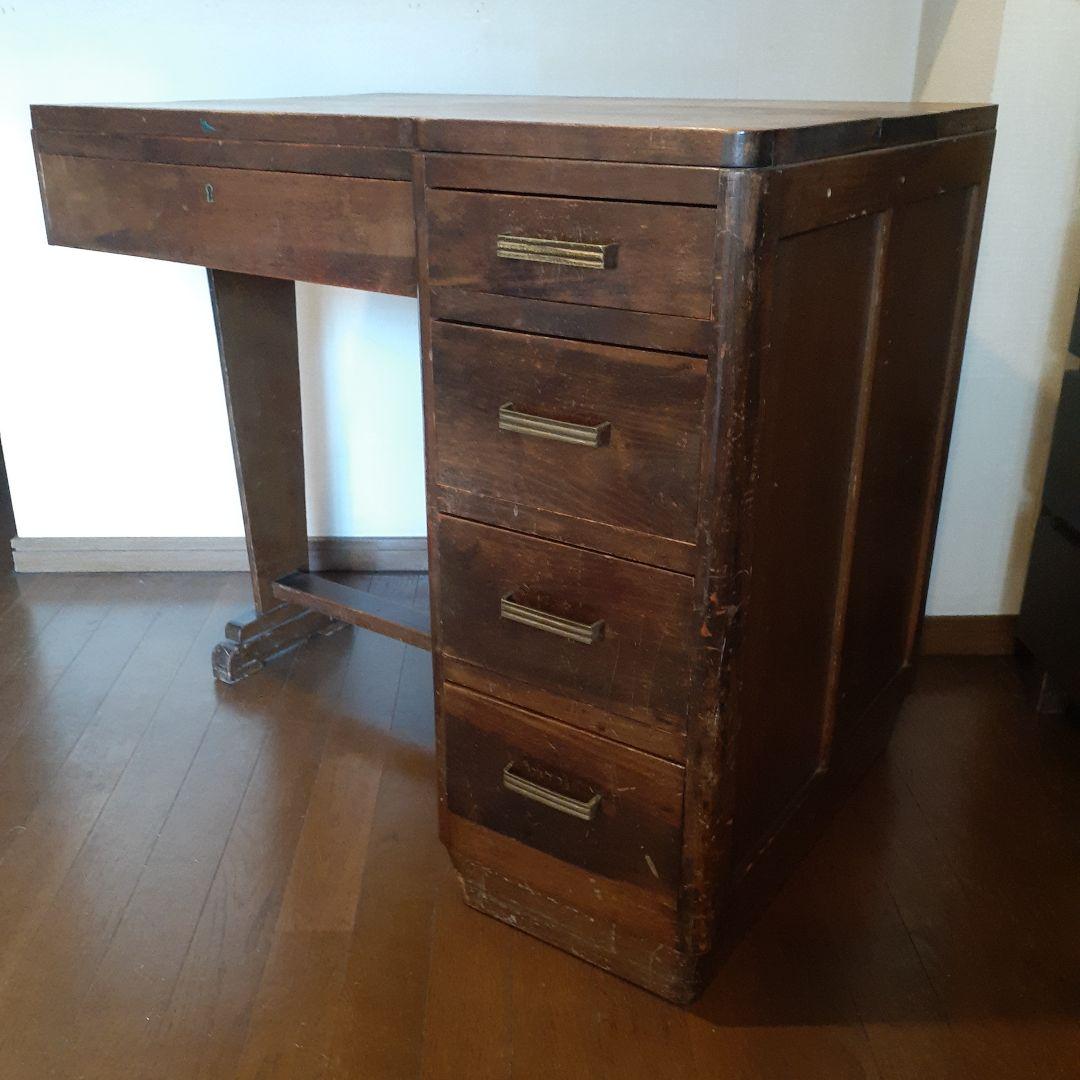 アンティーク　レトロ　机　ヴィンテージ　デスク　古家具