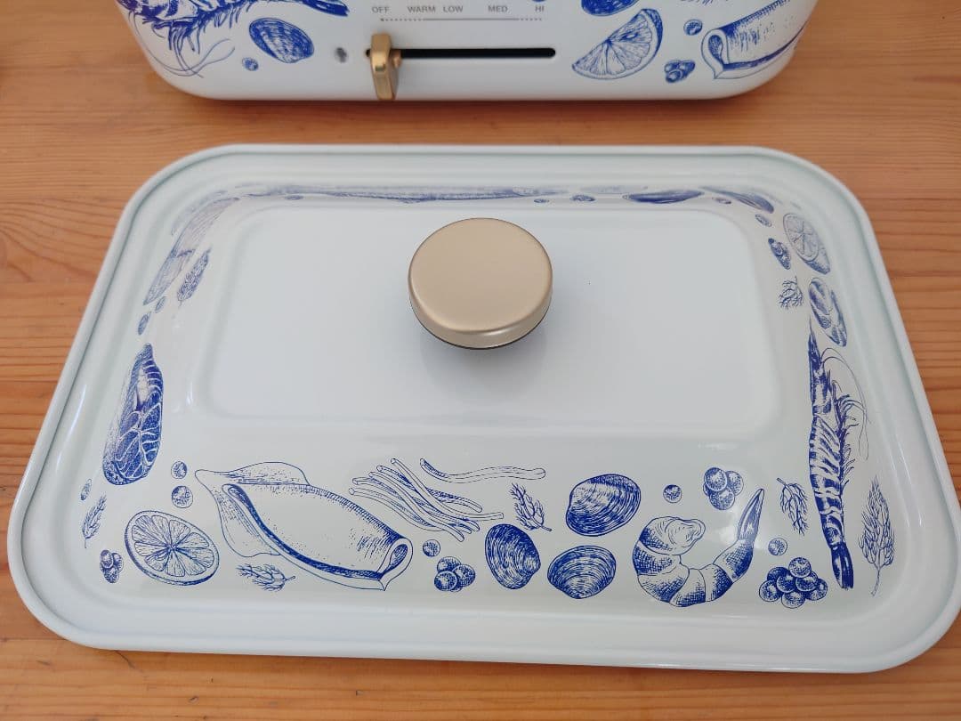 未使用★BRUNO コンパクトホットプレート BOE021★限定 ペスカトーレ