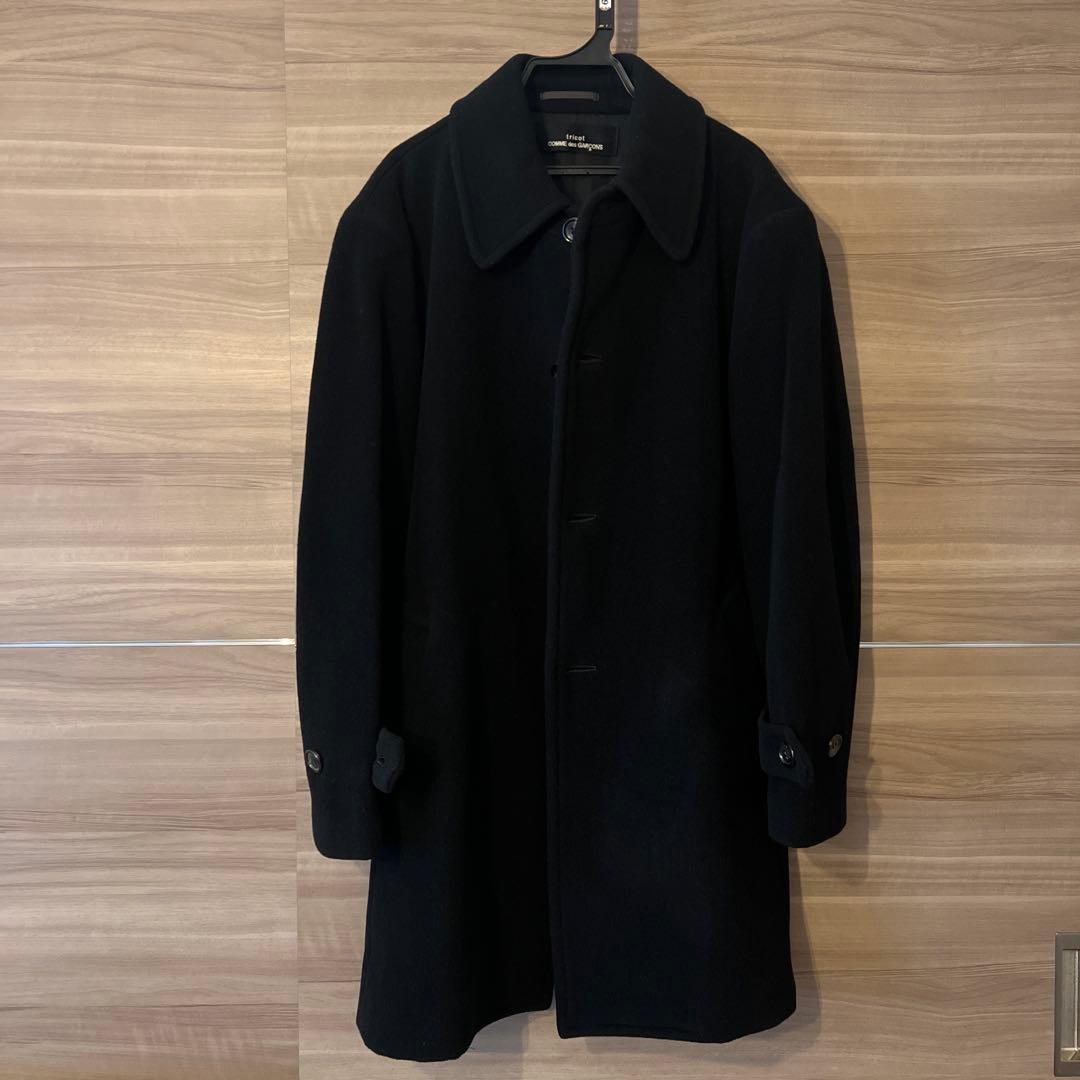 トリコ コムデギャルソン ウールロングコート