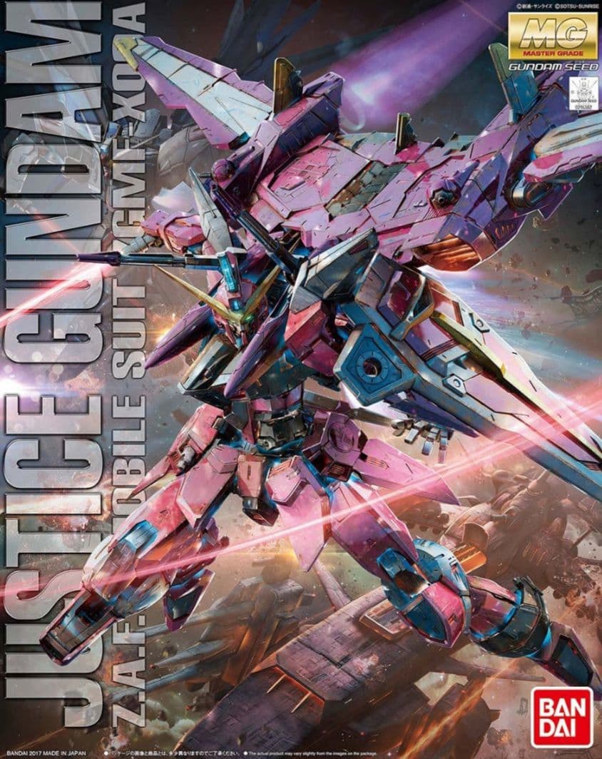 MG　ジャスティス ガンダム　完成品　SEED　シード デスティニー　ガンプラ