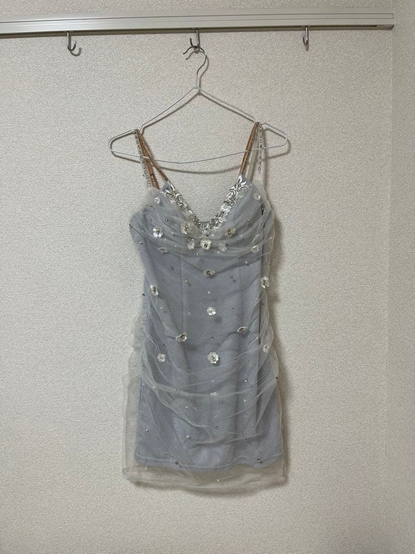 AngelR sugar ライトブルー タイトドレス