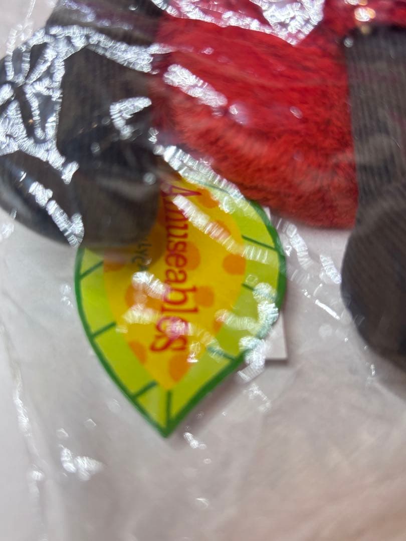 未開封 タグ付き  Heart ハート ぬいぐるみ