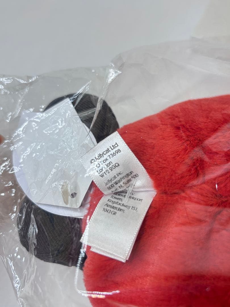 未開封 タグ付き  Heart ハート ぬいぐるみ