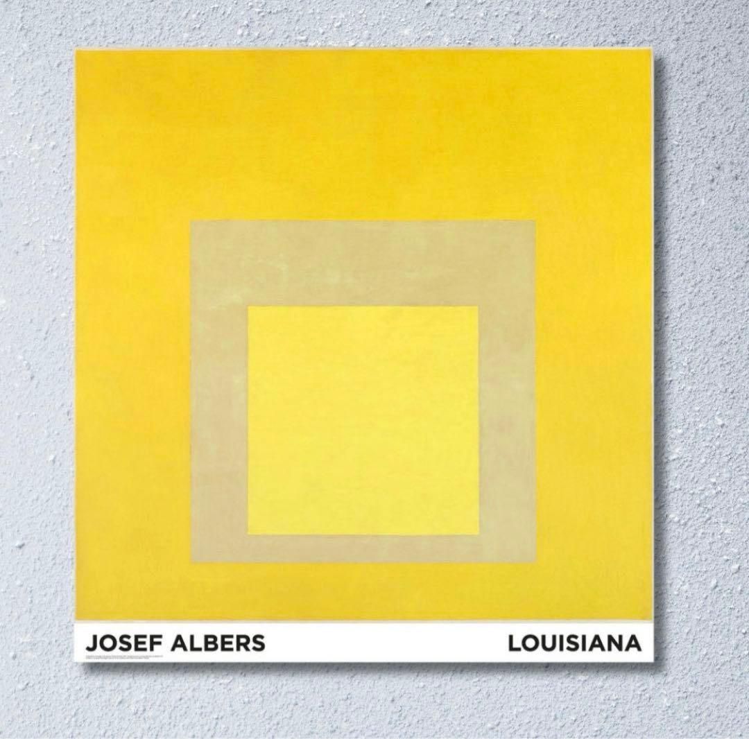 国内未入荷 Josef Albers Yellow Climate Poster