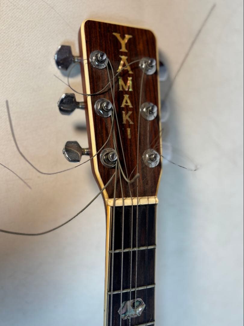 YAMAKI 150　縦ロゴ 3ピースバック ビンテージ　ハードケース付き