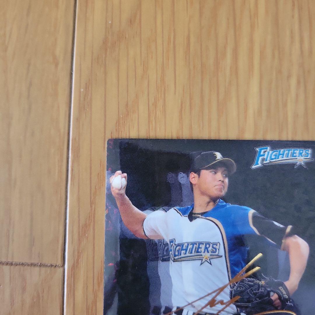 大谷翔平　金箔サイン入りカード
