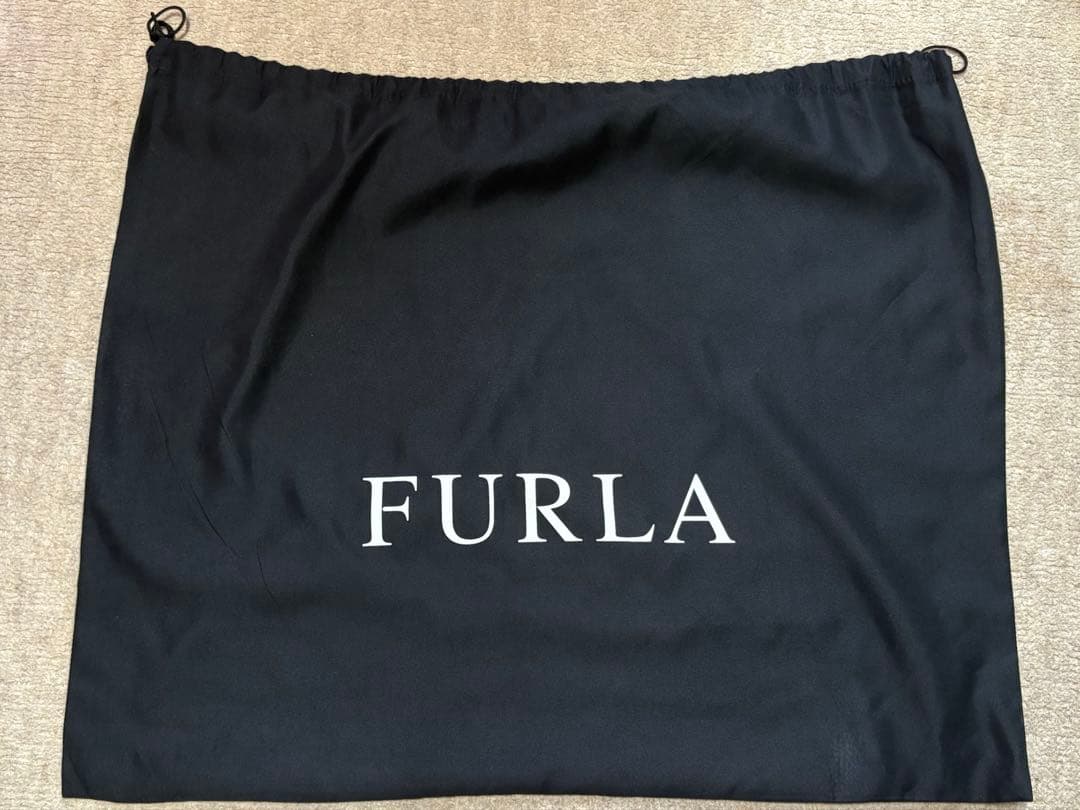 FURLA フルラ レザー 2WAY ハンドバッグ ボルドー系 AT4969
