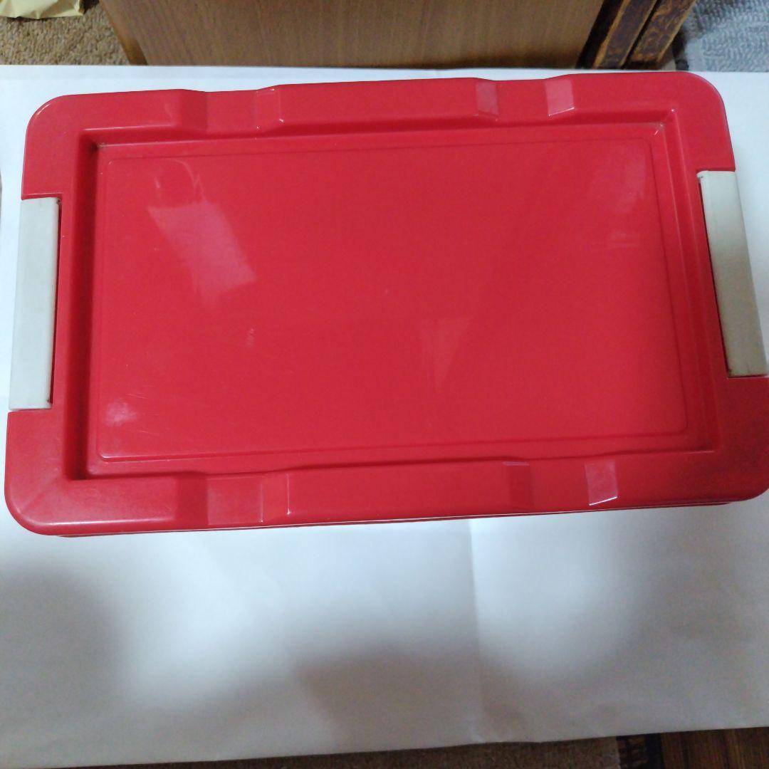 【最終値下げ】【激レア】マイメロディ　コンテナボックス　収納　赤メロ　平成レトロ