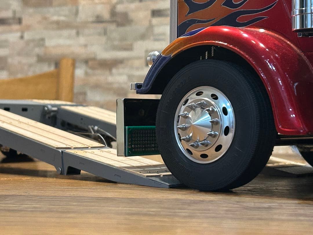 タミヤ1/14 低床重トレーラー フルメタル 油圧