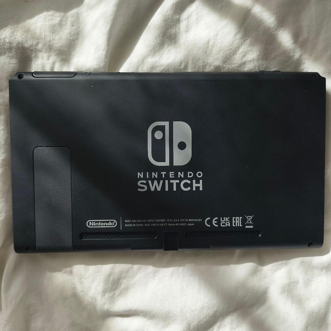 【24年製】Nintendo Switch 本体 グレー バッテリー強化版