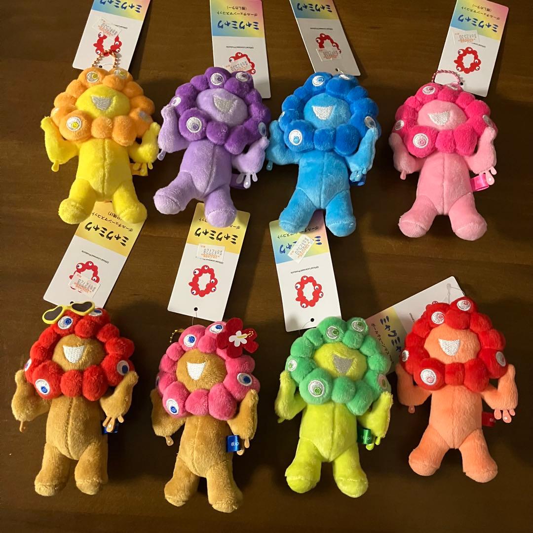 ★新品★ ミャクミャク　マスコット　推しカラー&日焼け