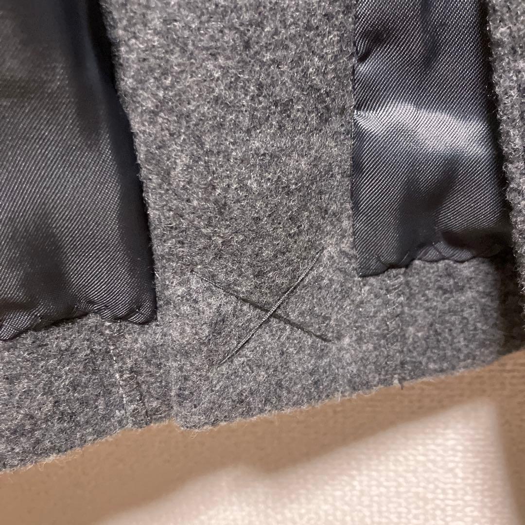 １/５まで限定！3WAYアレンジ襟のかろやかチェスターコート グレー