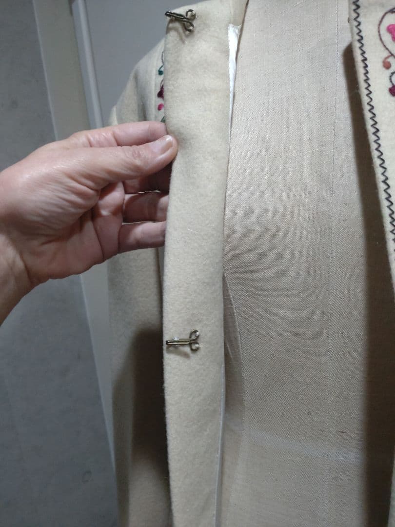 ビンテージ　ウール100% 　手づくり　ジャケット　1961年