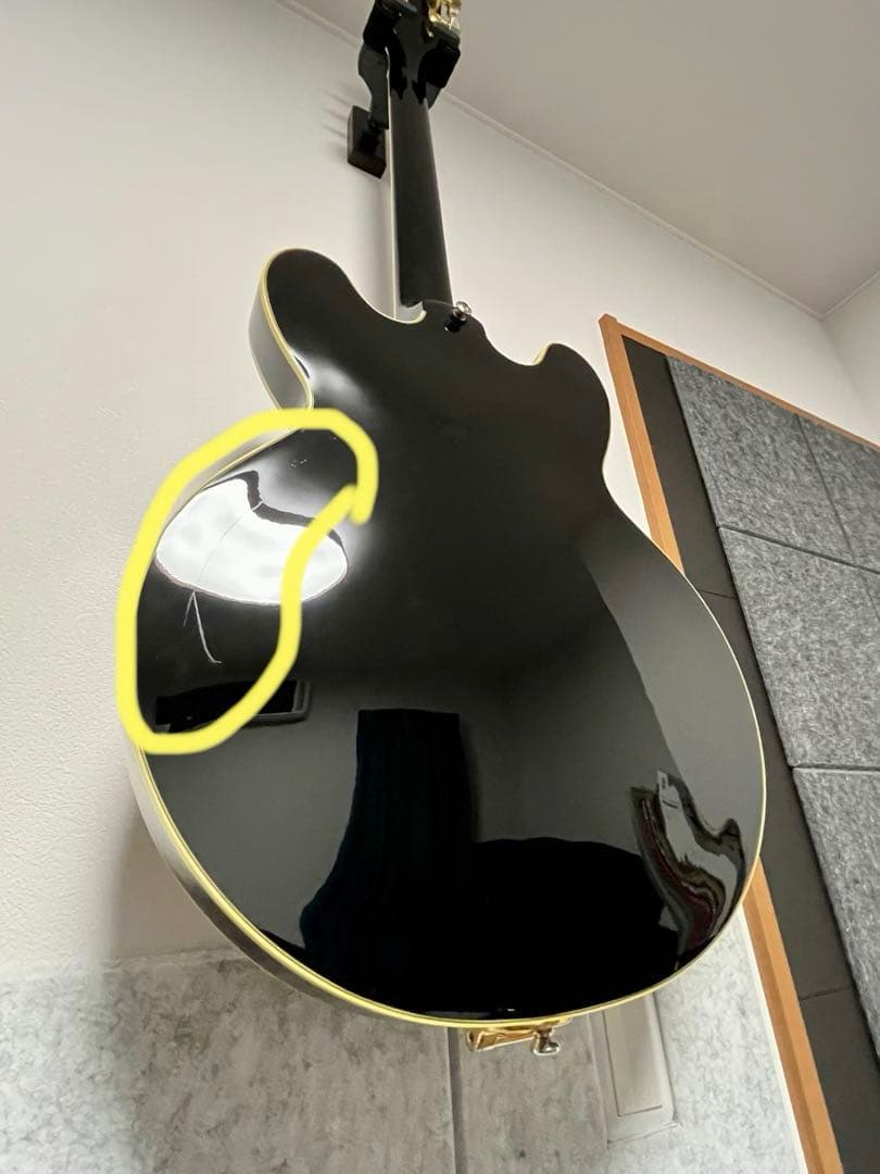 ギター Epiphone Dot ES-355 EB with hardcase