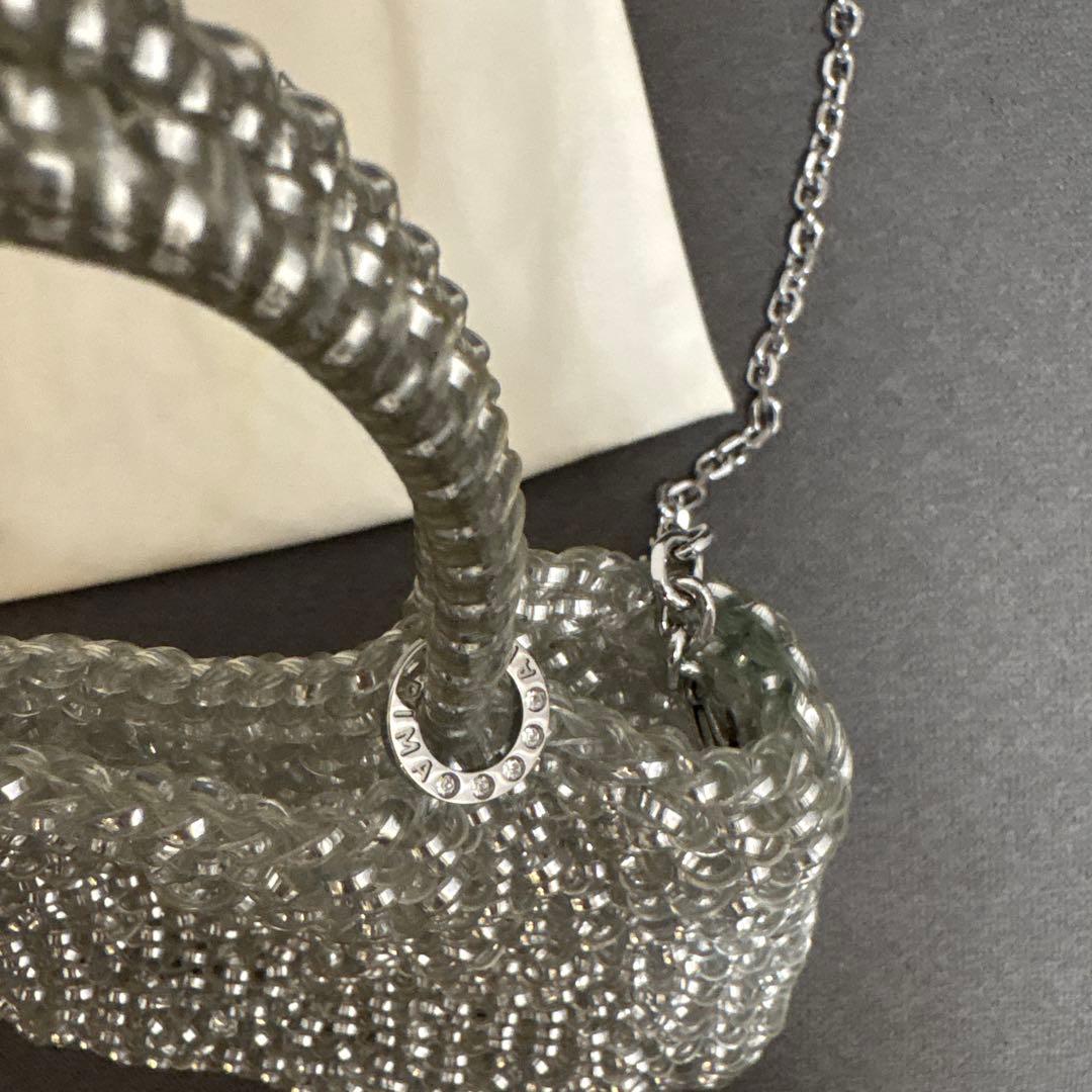 【正規品】アンテプリマ ワイヤーバッグ スタンダード ミニアトゥーラ シルバー