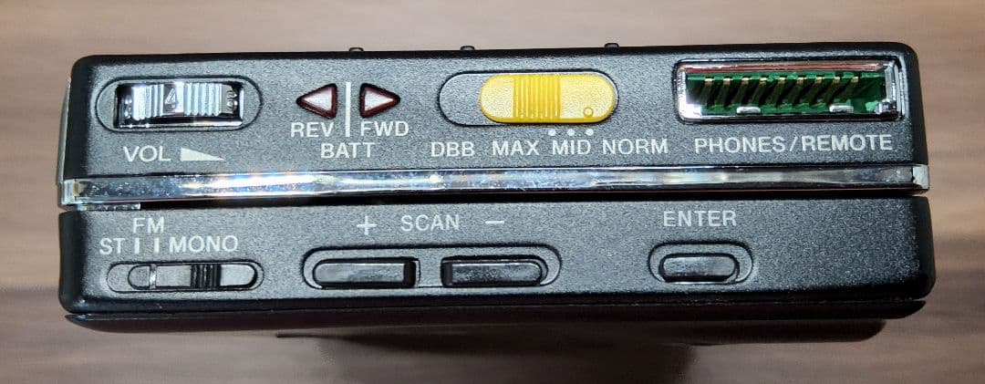 【超極美品 レア！】SONY ウォークマン WM-F701C ブラック ジャンク