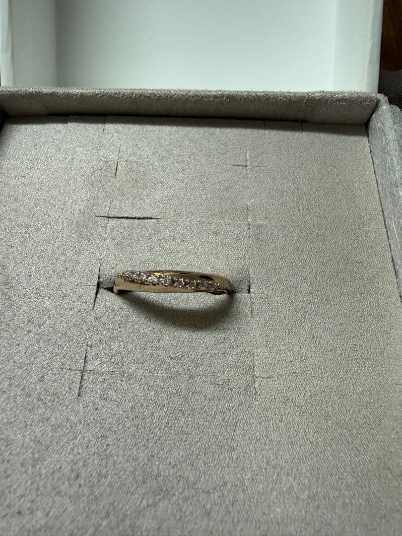 ete 未使用 リング 指輪 13号 ピンクゴールド