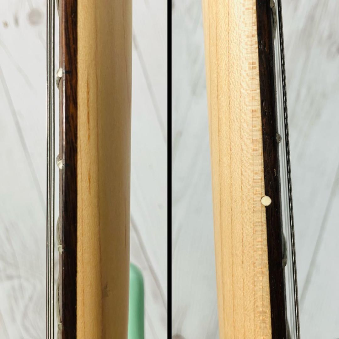 美品 Squier Fender エレキギター ストラトキャスター グリーン