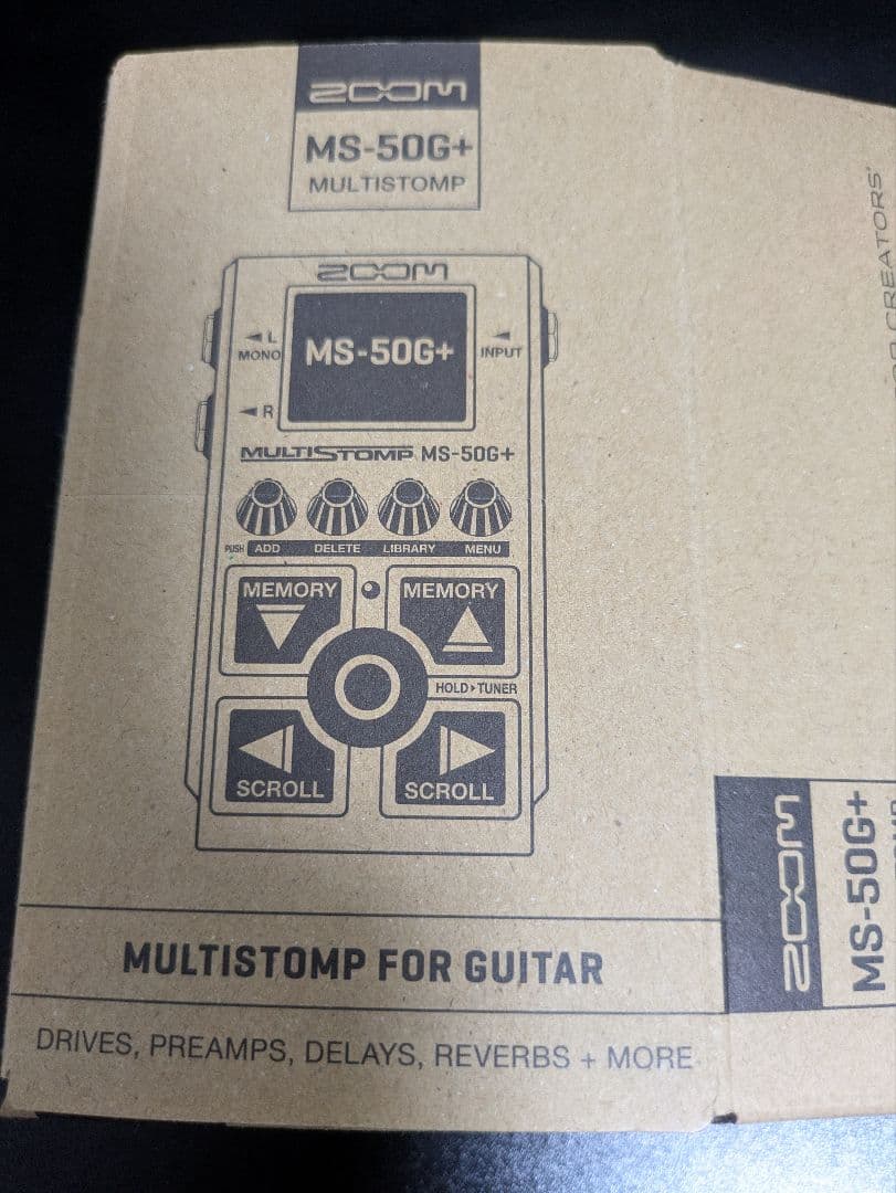 ZOOM MS50G+ マルチエフェクター