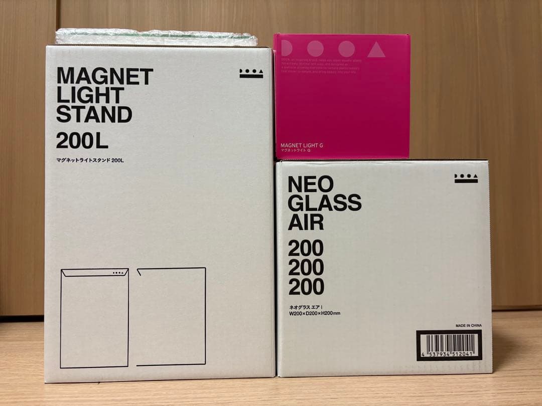 DOOAネオグラスエア20×20×20セット