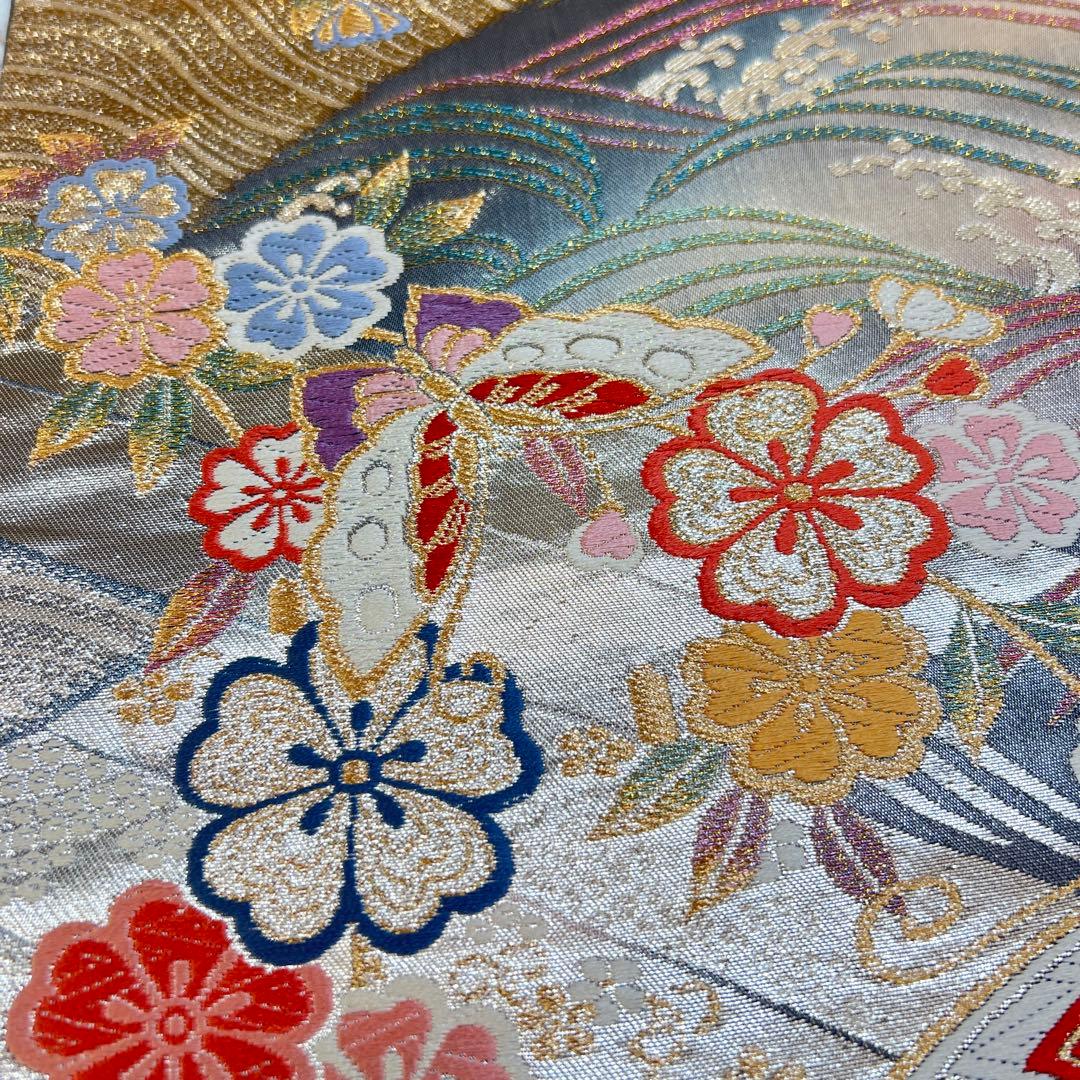 みりん　振袖フルセット　辻が花　Lサイズ　幅広