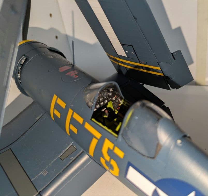 コルセアF4U-1D(プラモデル完成品1/32)