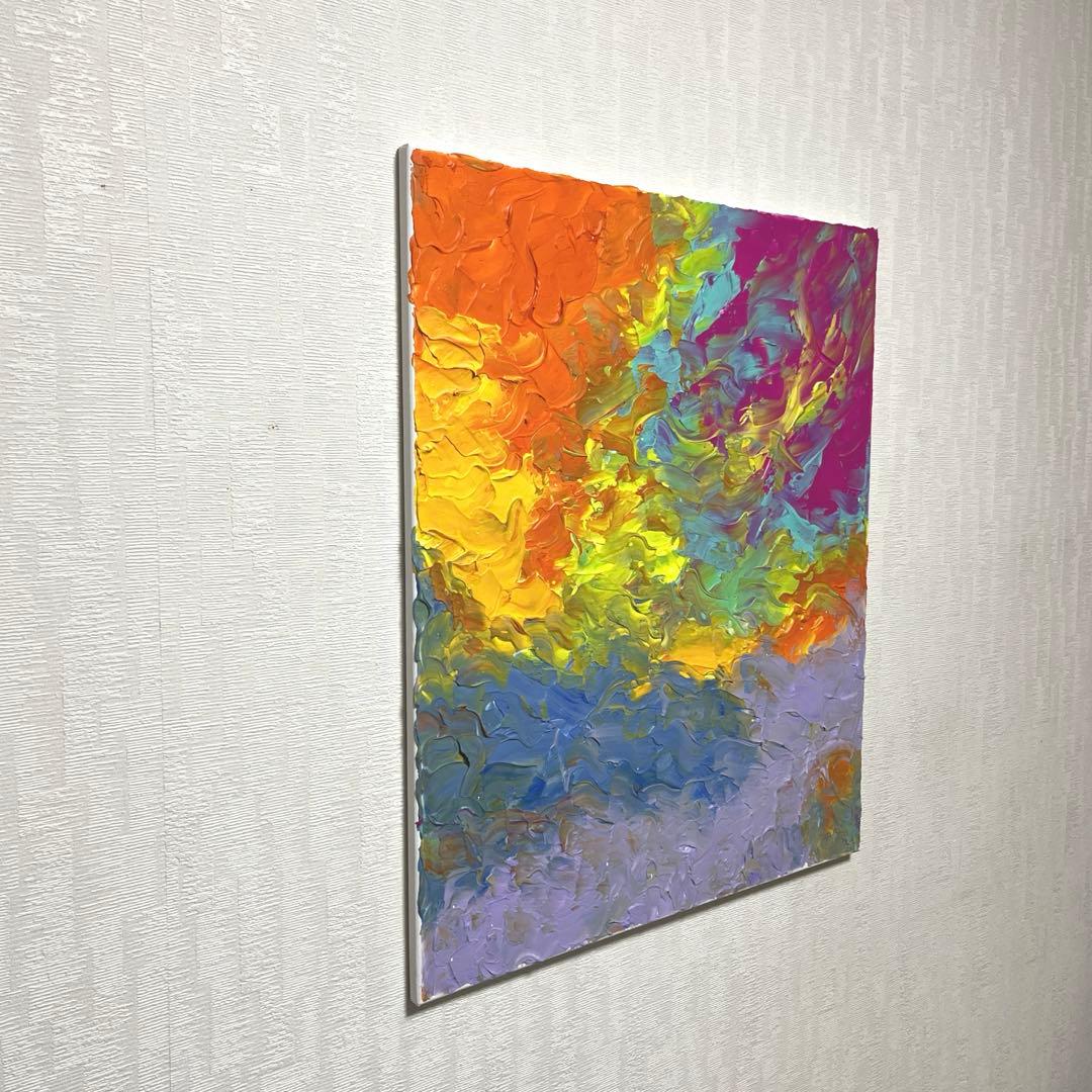 F20 大型サイズ　テクスチャーアート パネルアート 現代アート　抽象画