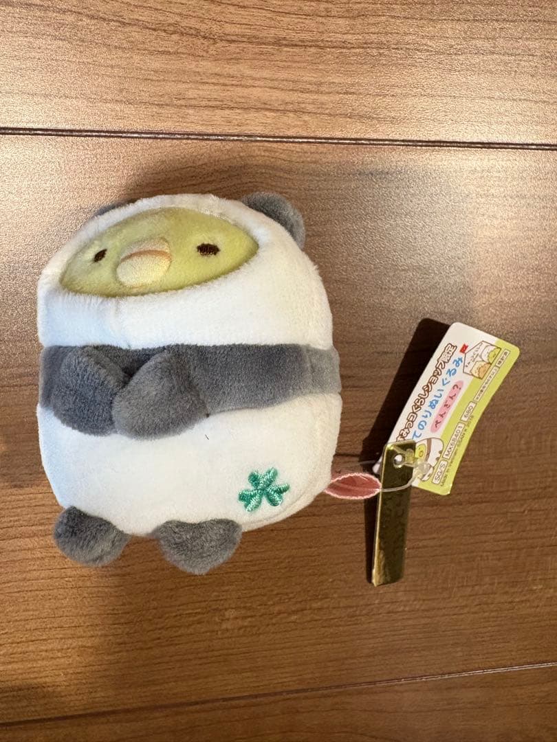 すみっコぐらし　てのりぬいぐるみ　2018 すみっコぱんだ　東京駅店限定