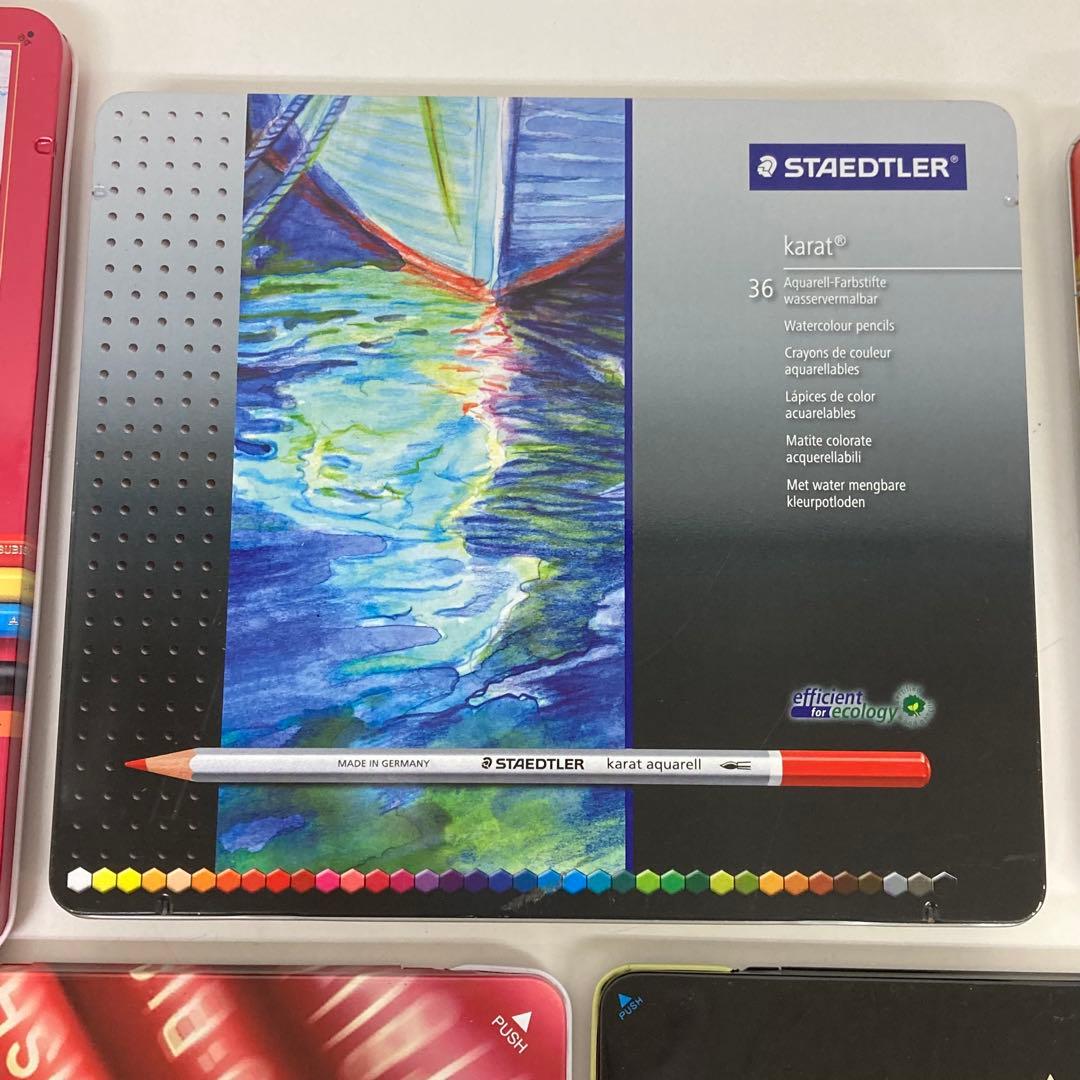 g570-29 ステッドラー　カランダッシュ　uni 三菱鉛筆　色鉛筆　まとめて