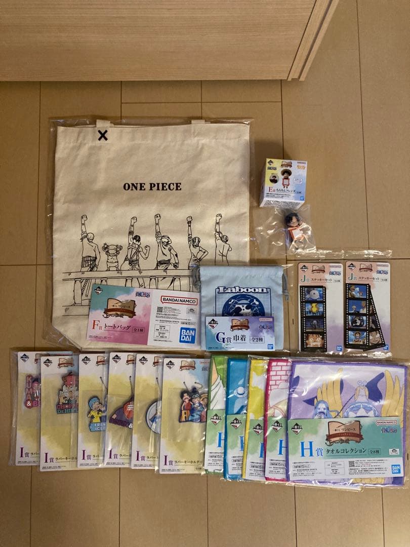 ワンピース 一番くじ ドラマティックメモリーズ D賞　ギガントネーム　※おまけ