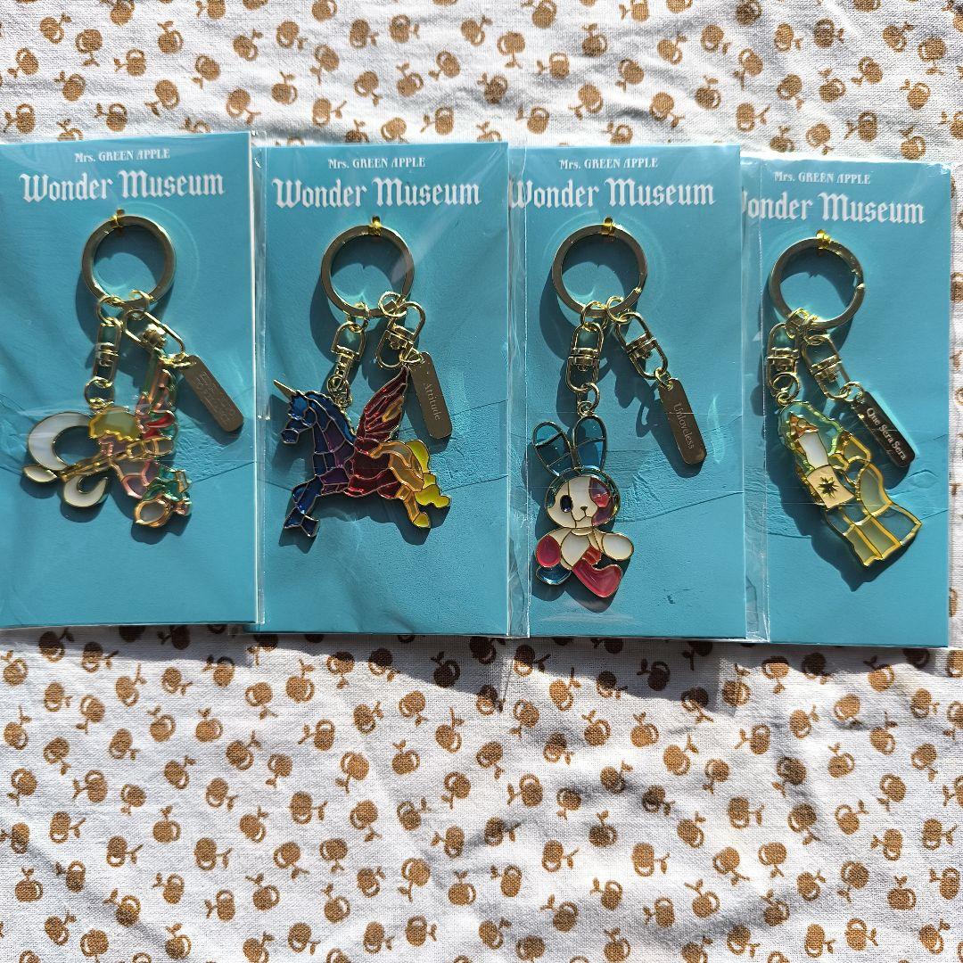 Mrs. GREEN APPLE【Wonder Museum】キーホルダー4種類