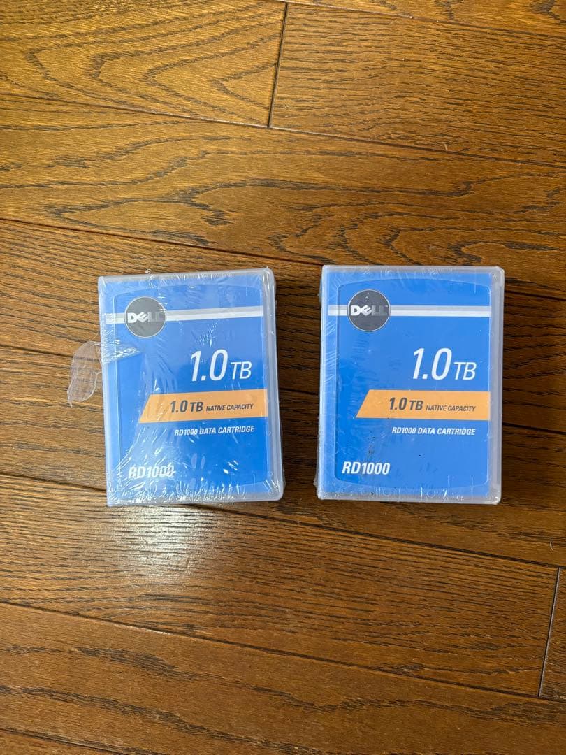 DELL RD1000 1.0TB データカートリッジ 2個セット