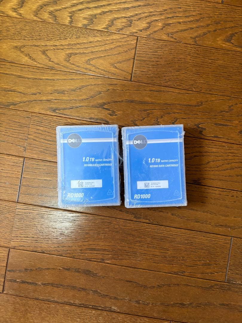 DELL RD1000 1.0TB データカートリッジ 2個セット