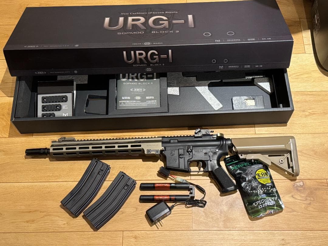 東京マルイ次世代電動ガン URG-I SOPMOD BLOCK3 セット
