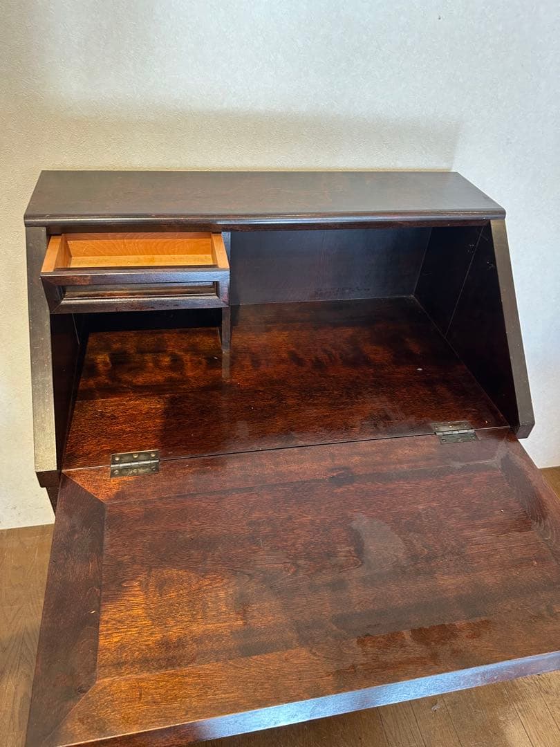 松本民芸家具　高山式ビューロー　机　引き出し　箪笥