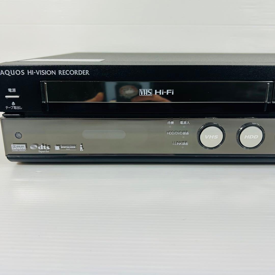 【2011年製 極美品】SHARP DV-ACV52 VHSギア新品 メンテ済み