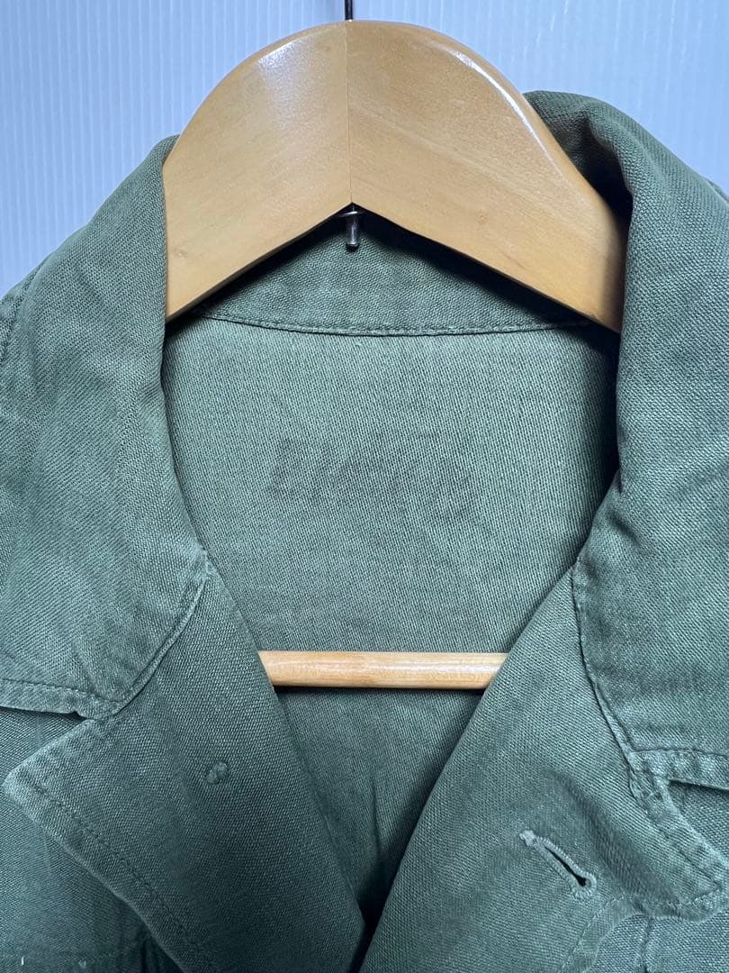 U.S. ミリタリー　OG-107ユーティリティシャツ 60年代