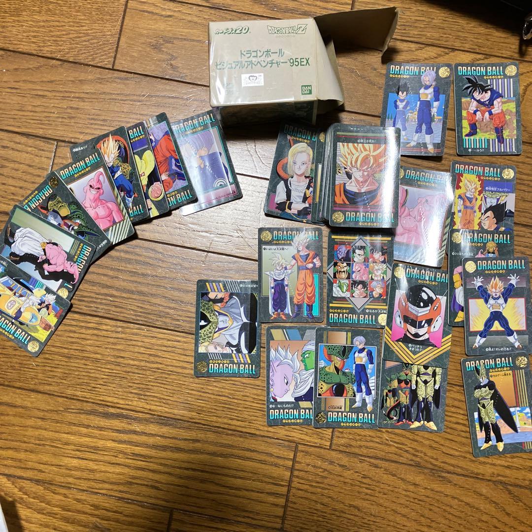 ドラゴンボール ビジュアルアドベンチャー 激レア　当時もの未開封多め　192枚