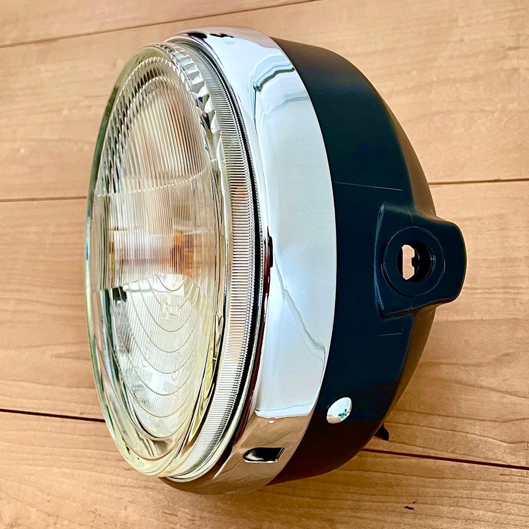 当時物 シビエ 凹み ヘッドライト CIBIE 極美品 マーシャル