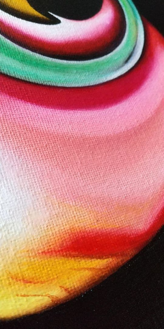 ミステリアスアイ / 油絵