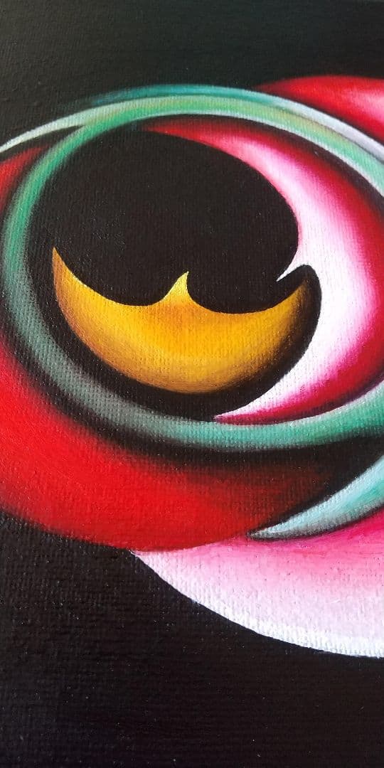 ミステリアスアイ / 油絵