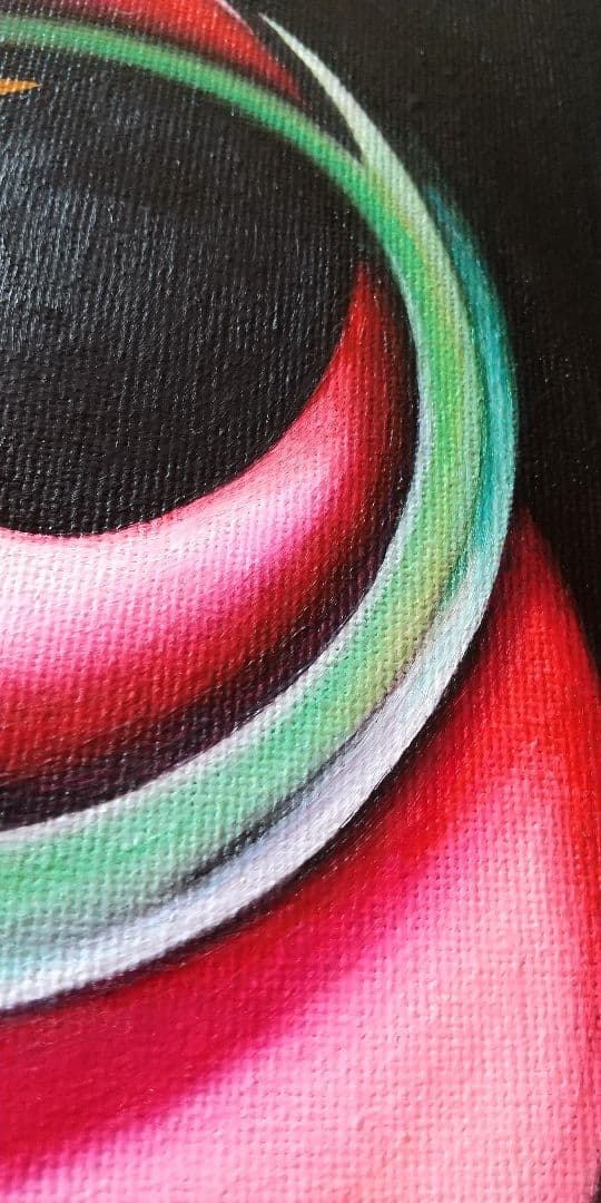 ミステリアスアイ / 油絵